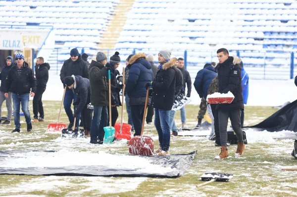 Čišćenje terena u Osijeku