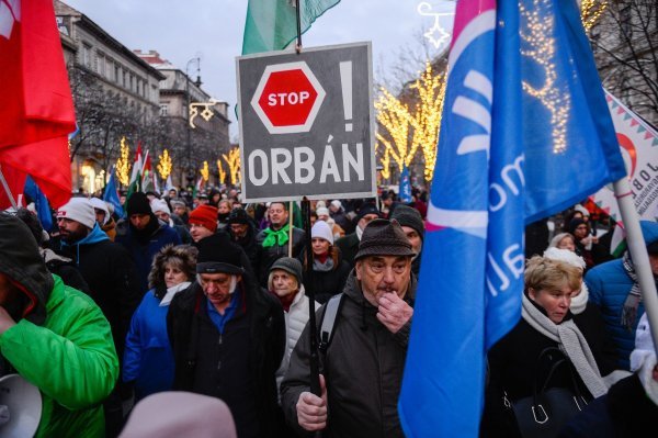 Prosvjedi protiv Orbana u Mađarskoj