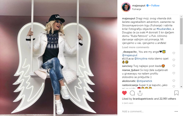 Maja Šuput Instagram
