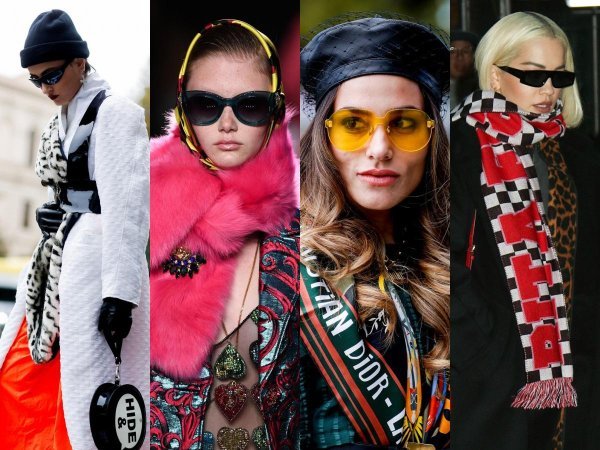 Kape i šalovi na modnim pistama i zvijezdama ulične mode