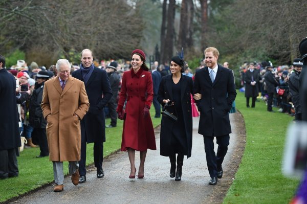 Princ Charles, princ William, Kate Middleton, Meghan Markle i princ Harry