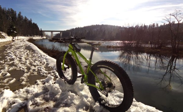 Fet bicikl za zimske vožnje