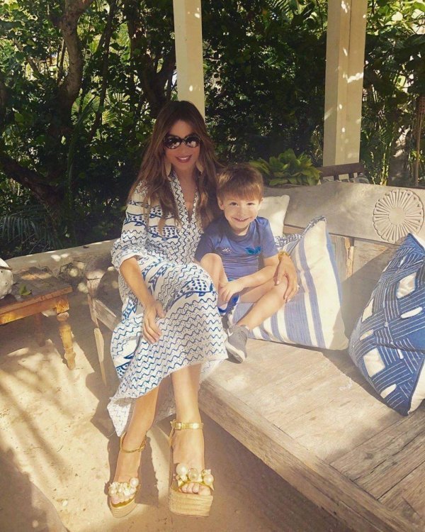 Sofia Vergara s obitelji