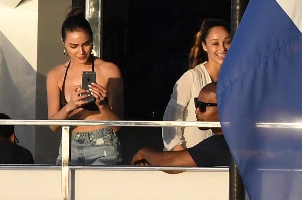 Olivia Culpo i Jamie Foxx