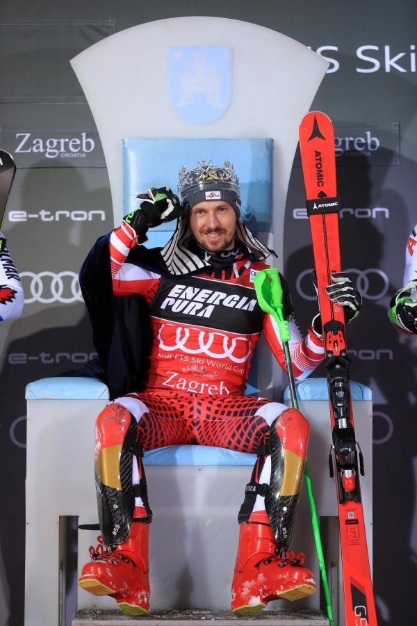 Marcel Hirscher osvojio svoj peti naslov kralja Sljemena