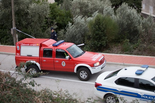 Požar u hidroelektrani Plat