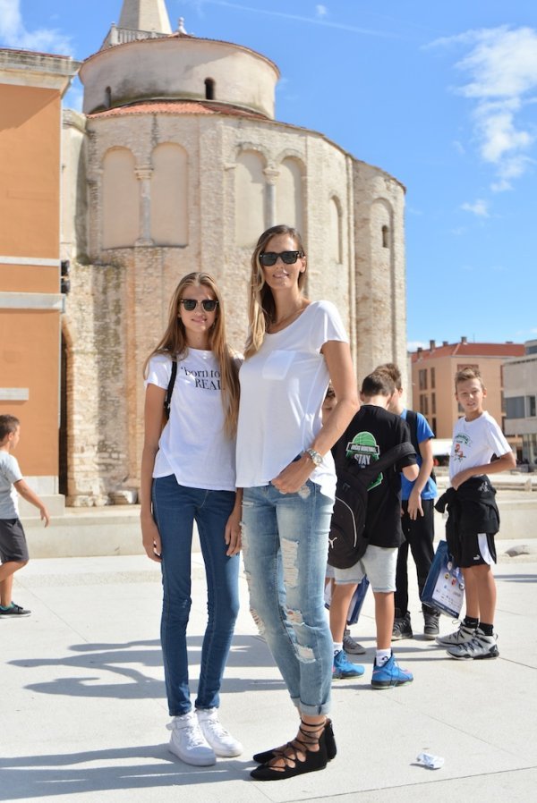 Barbara Jelić Ružić s kćerkom Zarom Ive Perinčić