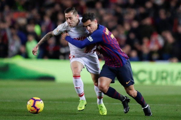 Barcelona (Philippe Coutinho) - Eibar (Pena)