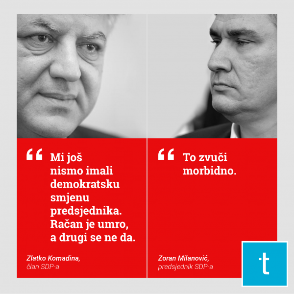 Milanović vs. Komadina agencija U šumi