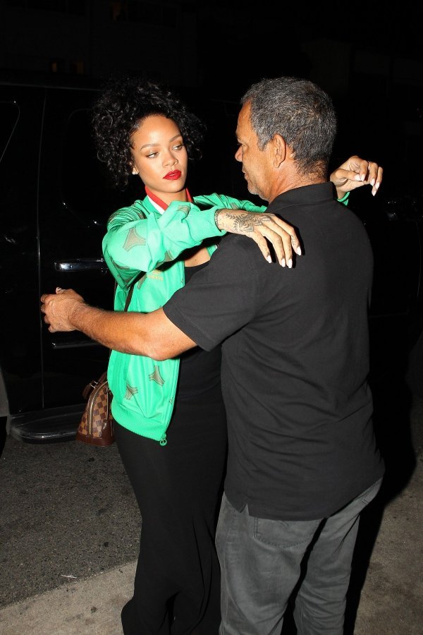Rihanna i njezin otac Ronald Fenty