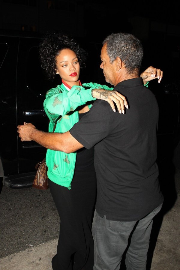 Rihanna i njezin otac Ronald Fenty