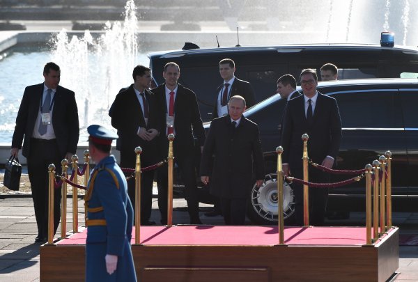 Vladimir Putin stigao u službeni posjet Srbiji
