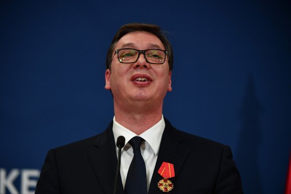 Beograd: Vladimir Putin Aleksandru Vučiću uručio Orden Aleksandra Nevskog