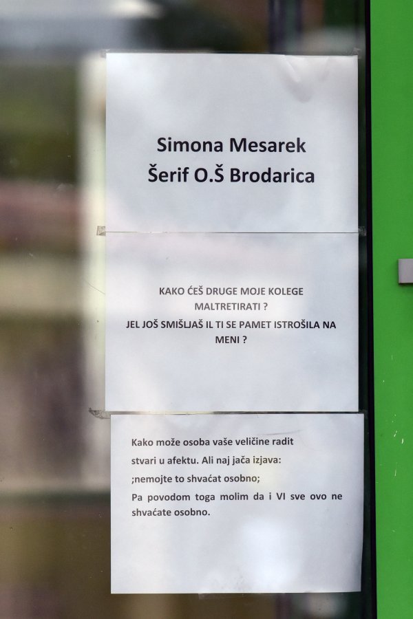 Domar se zaključao u školu