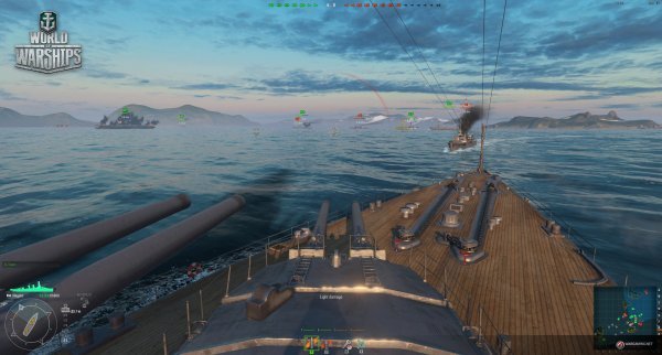 Ratni brodovi u akciji Wargaming.net