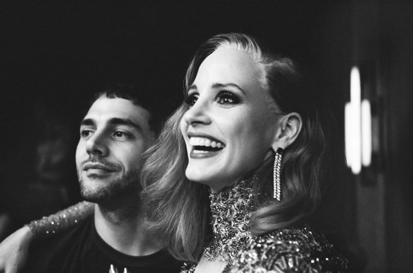 Xavier Dolan i Jessica Chastain