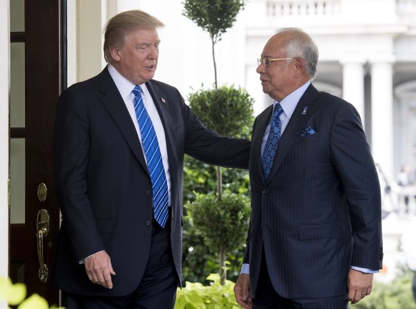 Donald Trump i Najib Razak