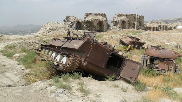 Ostaci sovjetskih oklopnjaka u Afganistanu