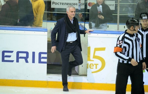 Jose Mourinho na utakmici Avangarda i SKA St. Peterburg
