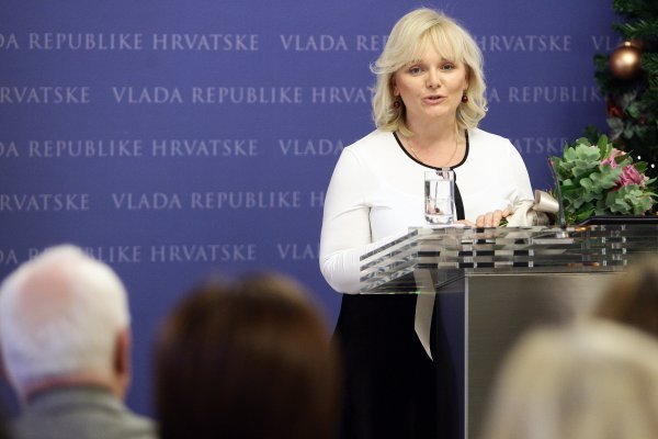 Ulla Marton, dobitnica nagrade Vlade RH za humanitarni rad