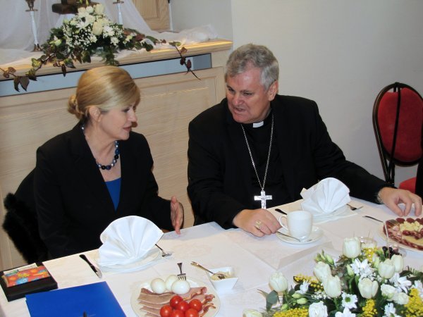 Kolinda Grabar Kitarović na molitvenom doručku