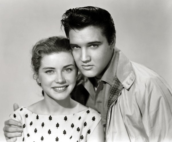 Dolores Hart i Elvis Presley
