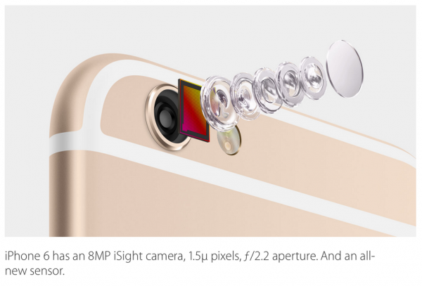 iPhone 6 kamera Apple