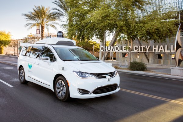 Chrysler Pacifica i Waymo