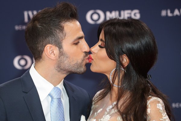 Cesc Fabregas i Danielle Semaan