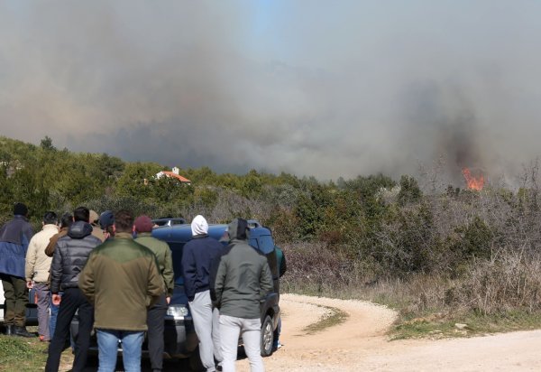 Požar kod Tribunja