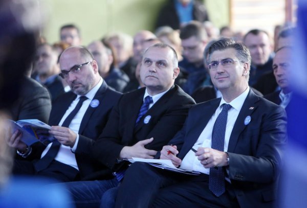 Milijan Brkić, Damir Jelić, Andrej Plenković