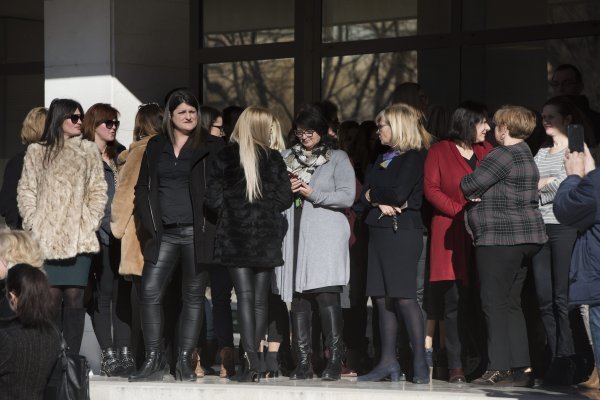 Split: Prosvjed zaposlenih u sudovima i državnom odvjetništvu