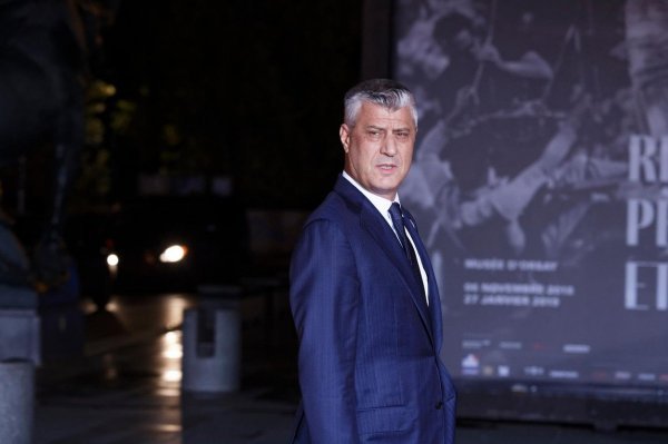 Kosovski predsjednik Hashim Thaci koristi izraz 'korekcija granice'