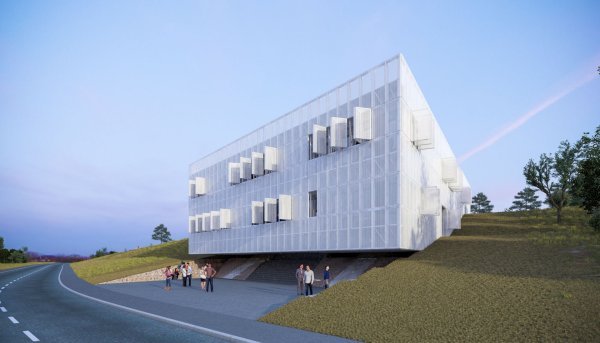 Centar Trokut, vizualizacija