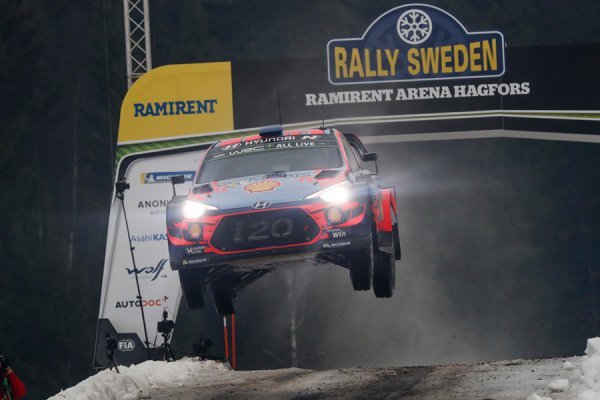 Hyundai i20 Coupe WRC 2019 na švedskom reliju