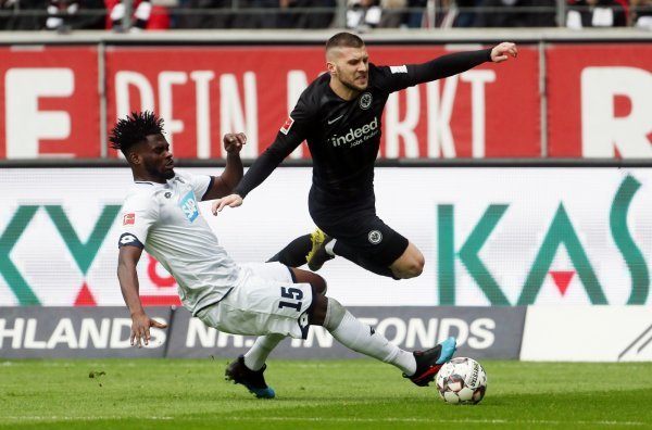 Eintracht (Ante Rebić) - Hoffenheim (Kasim Adams)