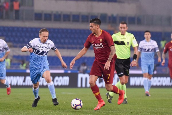 Lazio (Lucas Leiva) - Roma (Lorenzo Pellegrini)