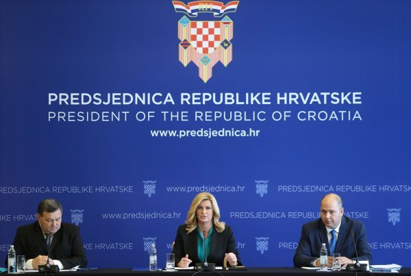 Mladen Markač, Kolinda Grabar Kitarović, Zrinko Petener