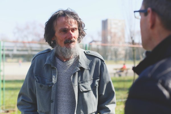 Edo Popović u razgovoru s Vanjom Majetićem