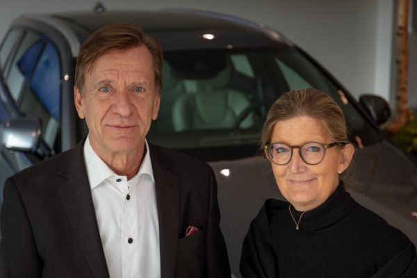 Hakan Samuelsson, predsjednik i CEO Volvo Carsa, i Maria Hemberg, iz pravnog odjela Volvo Cars Grupe