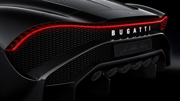 Bugatti Voiture Noire - detalji stražnjeg kraja