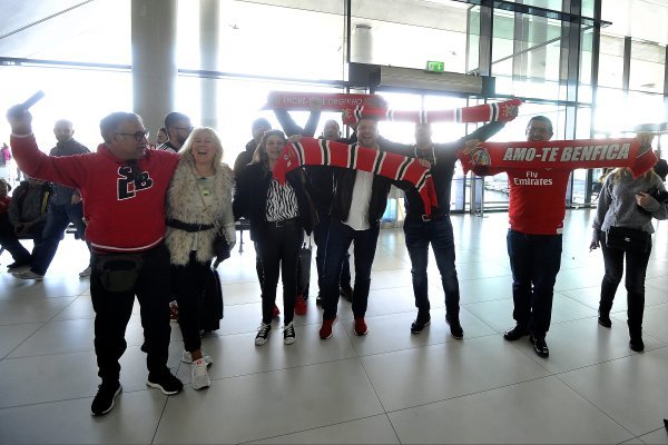 Nogometaši Benfice stigli u zagrebačku zračnu luku 'Franjo Tuđman'