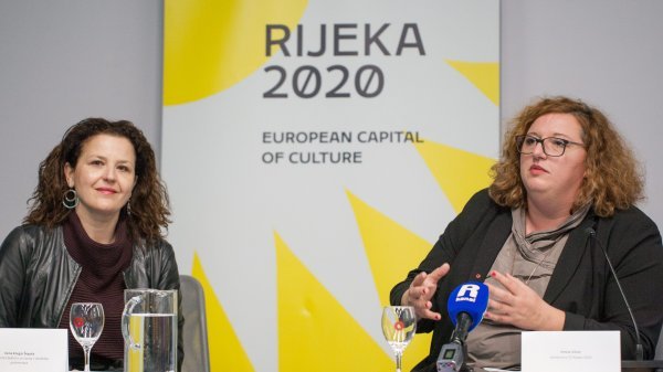 Irena Kregar Šegota i Emina Višnić, direktorica tvrtke Rijeka 2020