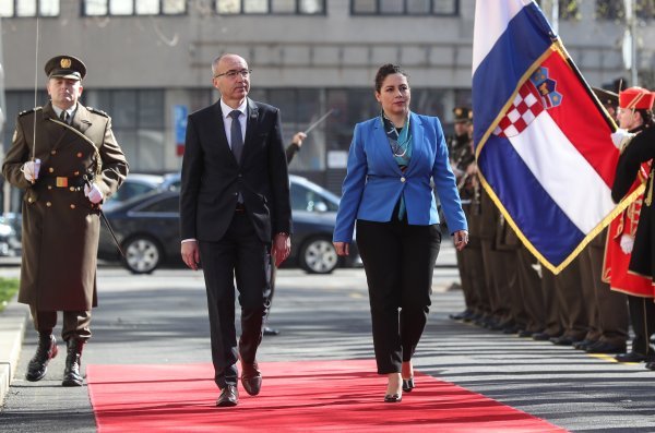 Albanska ministrica obrane Alta Xhacka u službenom posjetu Ministarstvu obrane RH