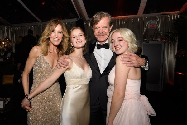 Felicity Huffman i William H. Macy s kćerima, Sofijom i Georgijom