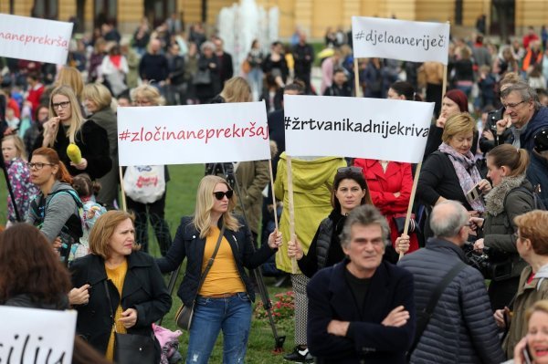 U pet do 12 počeo veliki prosvjed protiv nasilja