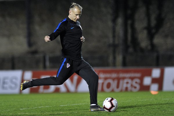 Trening hrvatske nogometne reprezentacije