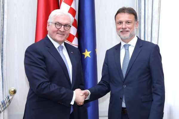 Gordan Jandroković ugostio predsjednika S.R. Njemačke Franka-Waltera Steinmeiera