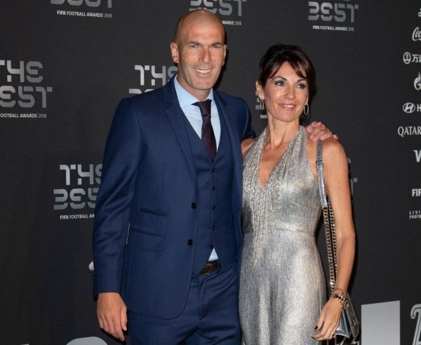 Zinedine Zidane i supruga Veronique