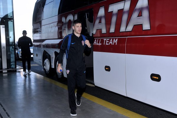 Odlazak hrvatske nogometne reprezentacije u Mađarsku